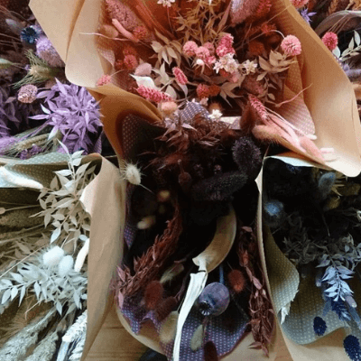 Evighedsbuket Af Tørrede Blomster