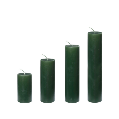Dyb Grøn Bloklys, Ø5 Cm