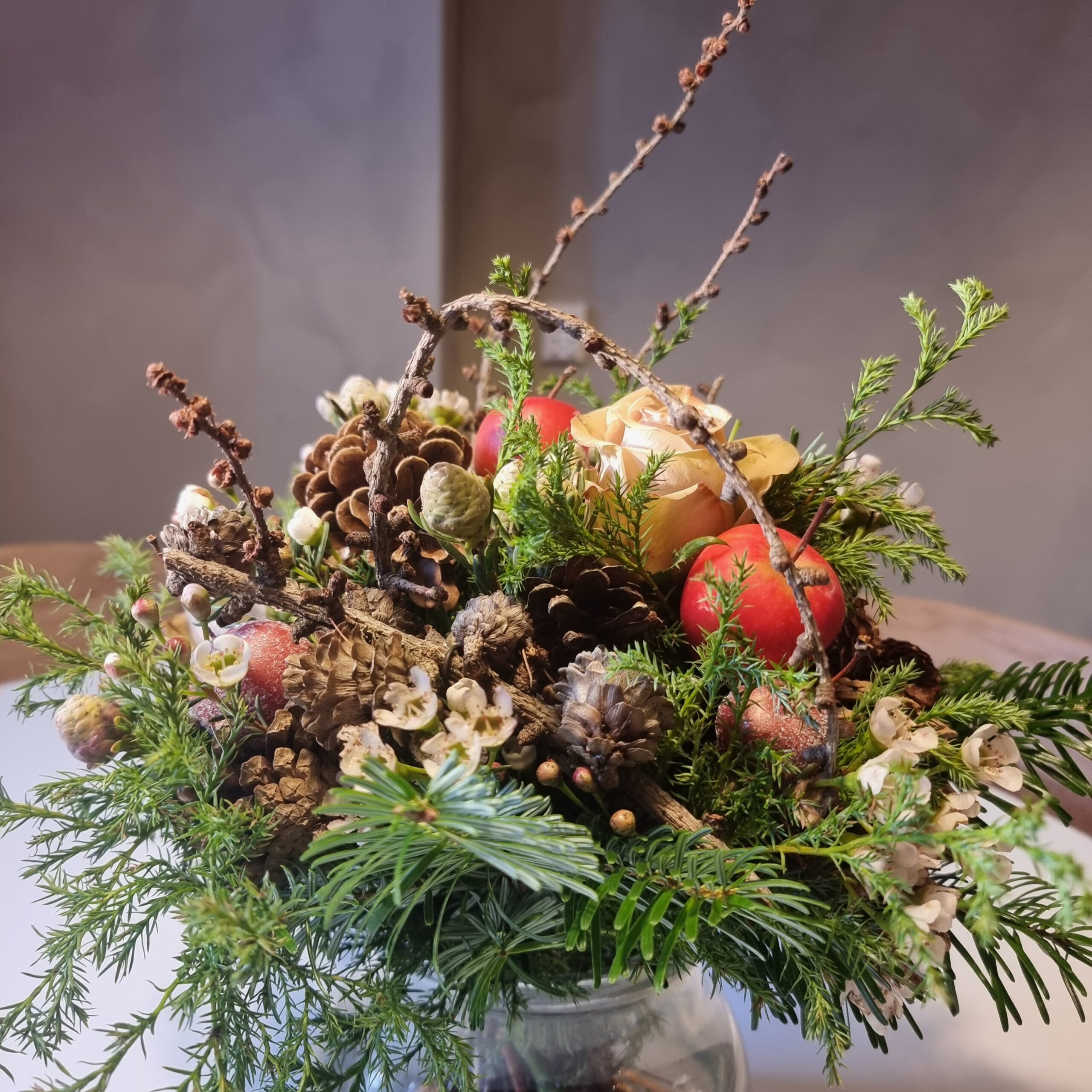 Julebuket Med Kogler