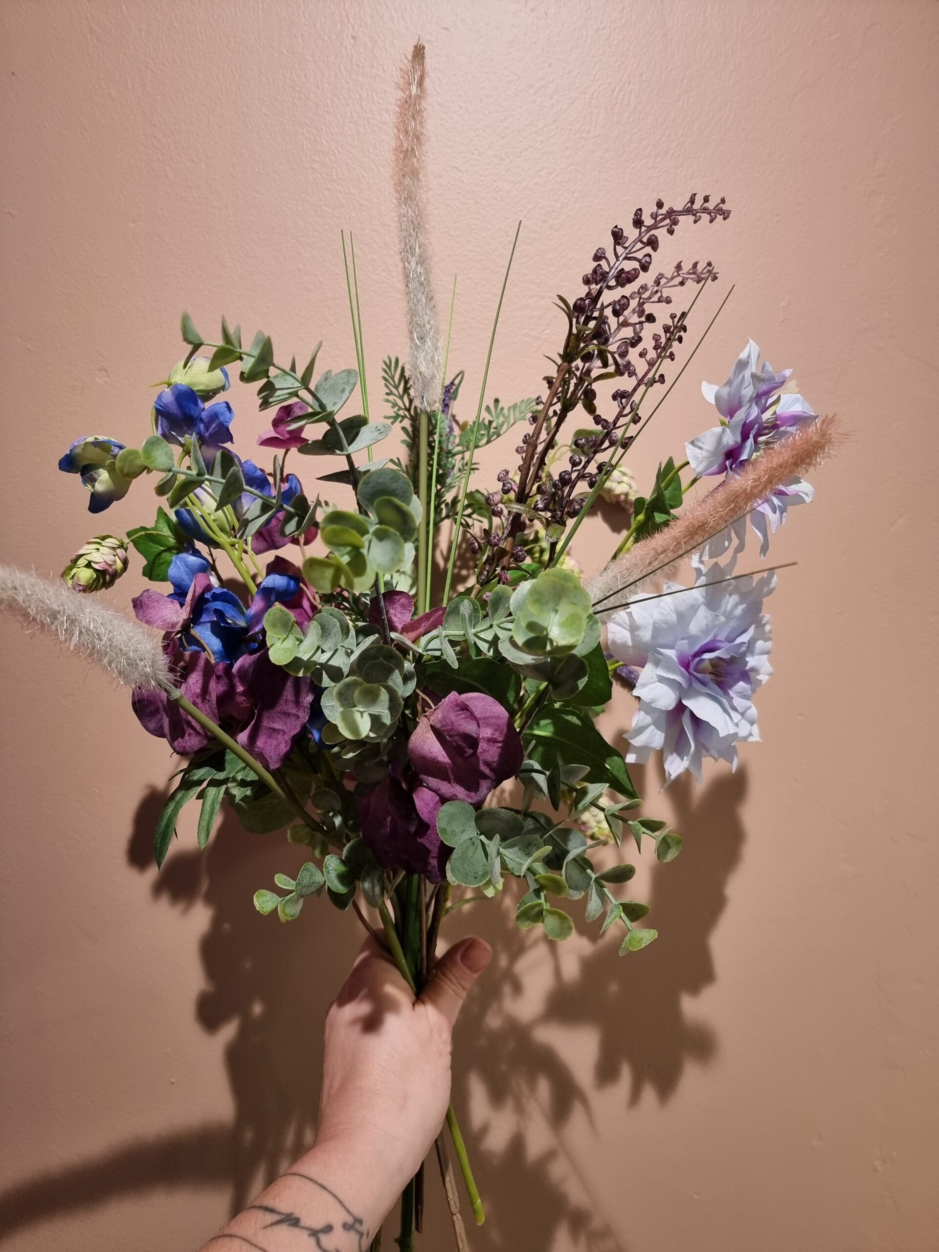 Kunstige blomster – Buket D