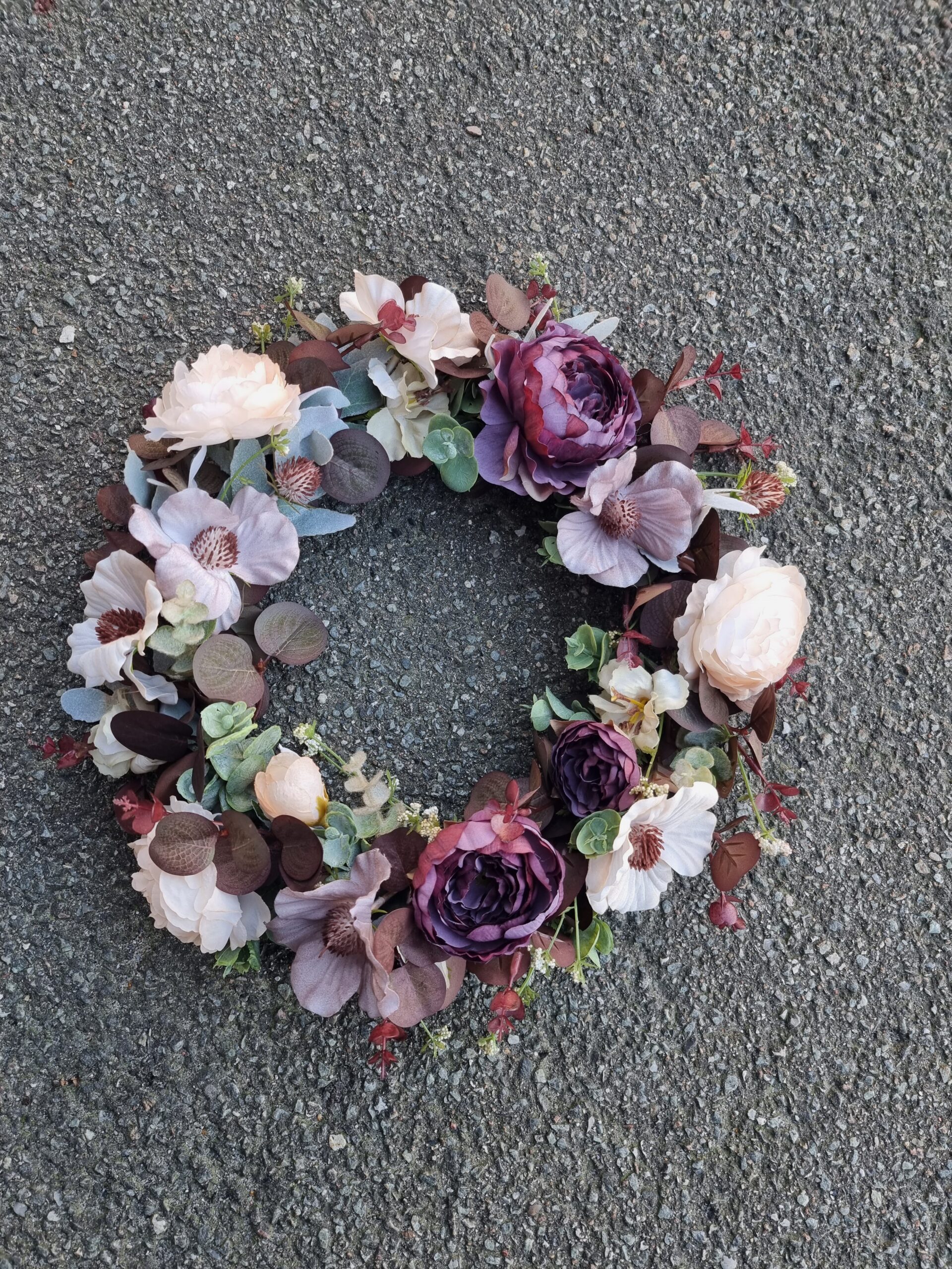 Kunstige blomster – Krans C